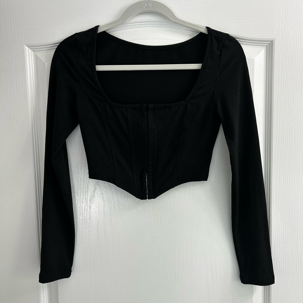 SHEIN Corset Long Sleeve